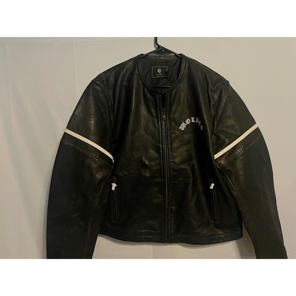 Darc Sport Leather Jacket Medium Jesse Biker New Men's